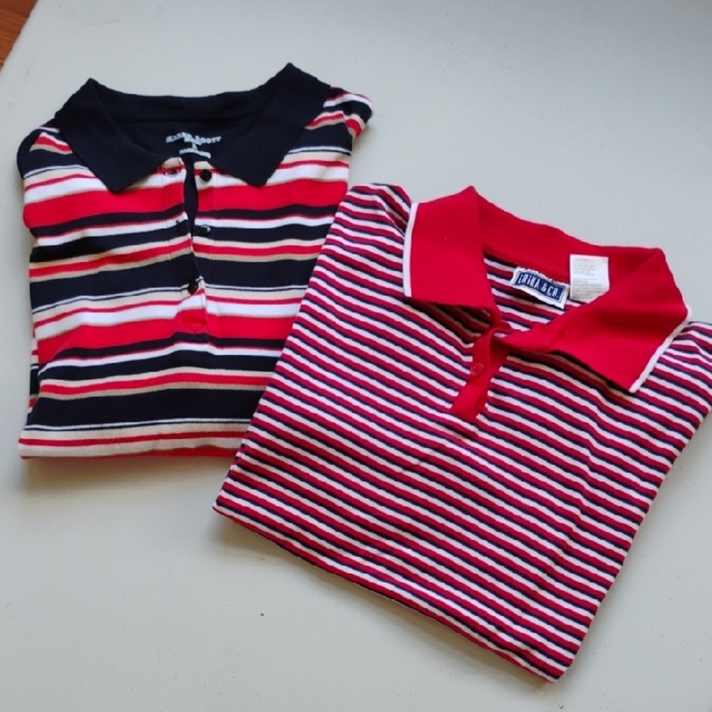 EUC BUNDLE OF 2 WOMEN'S SHORT SLEEVED JERSEYS